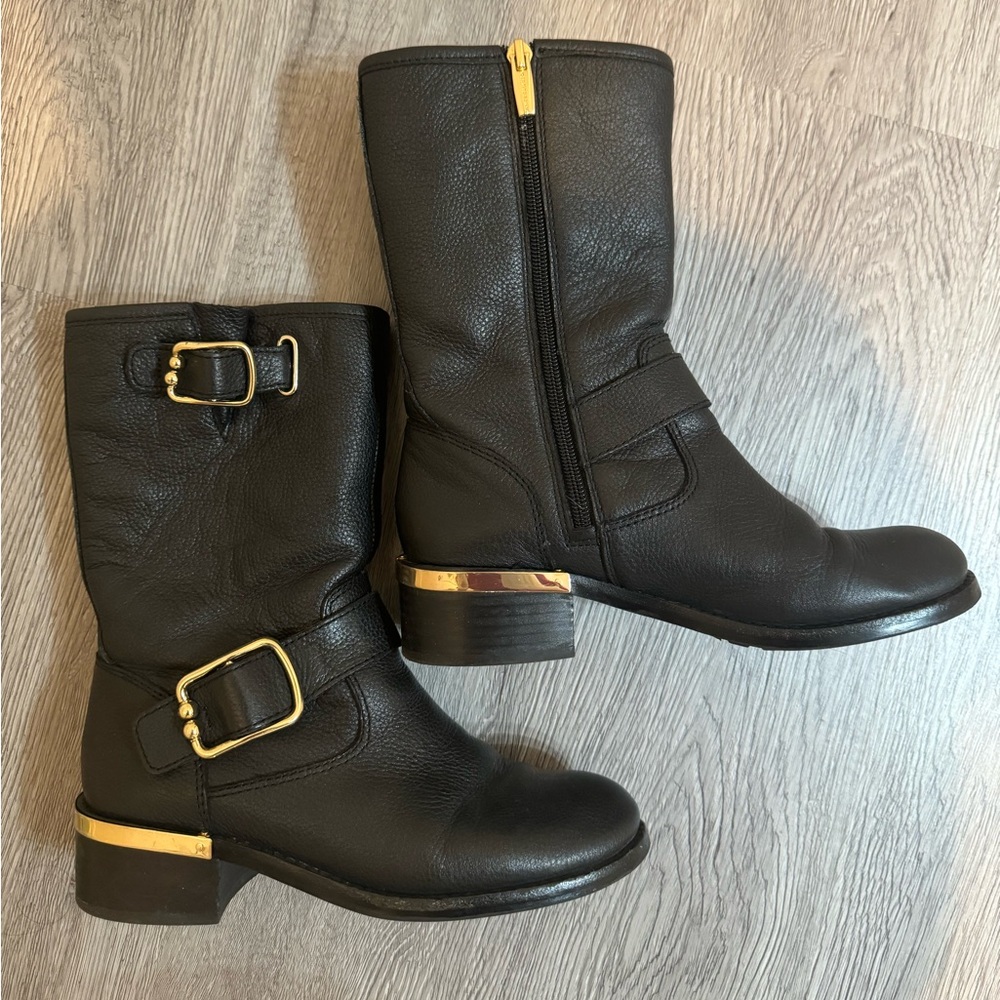 Vince Camuto black boots